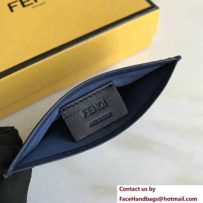 Fendi By The Way Card Holder Blue 2018