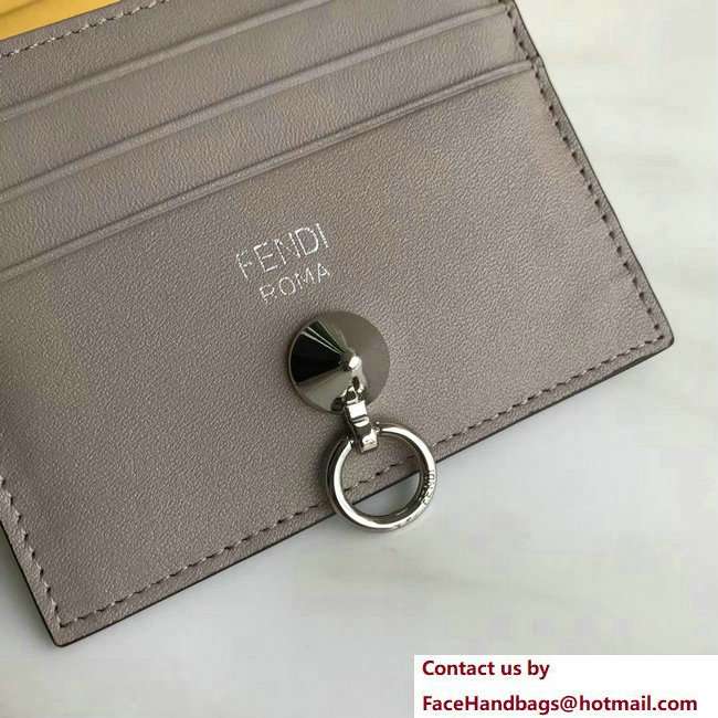 Fendi By The Way Card Holder Gray 2018