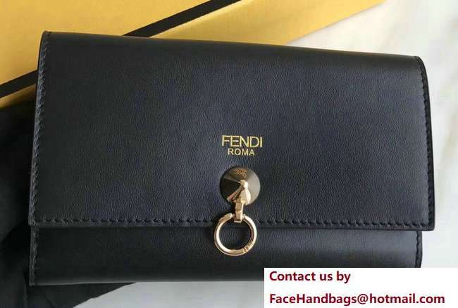 Fendi By The Way Medium Wallet Black 2018