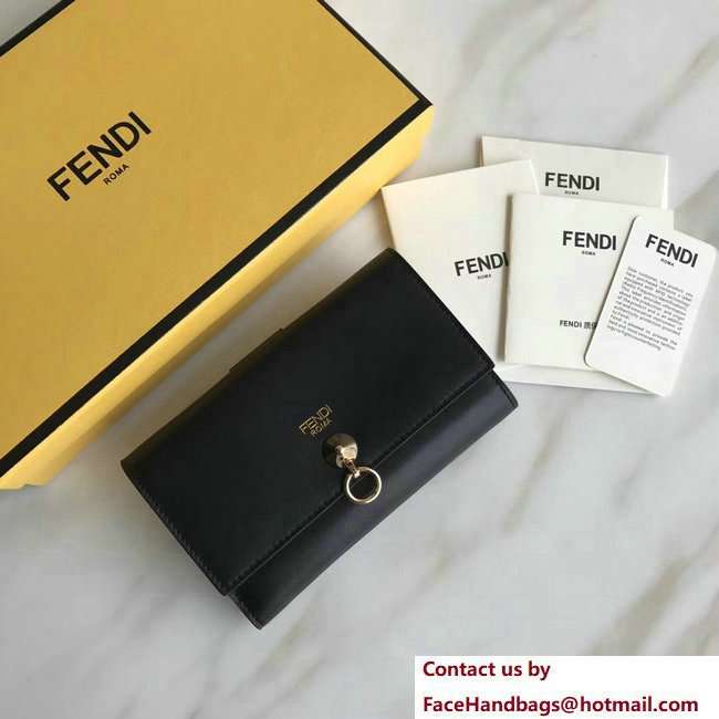 Fendi By The Way Medium Wallet Black 2018
