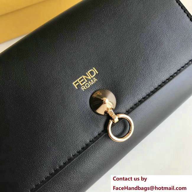 Fendi By The Way Medium Wallet Black 2018 - Click Image to Close