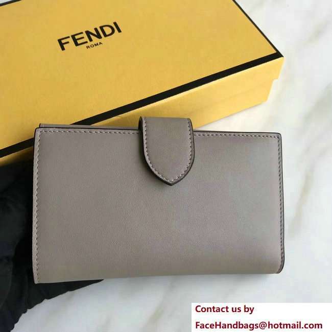 Fendi By The Way Medium Wallet Gray 2018 - Click Image to Close
