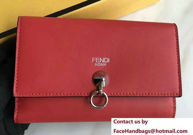Fendi By The Way Medium Wallet Red 2018 - Click Image to Close