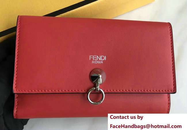 Fendi By The Way Medium Wallet Red 2018