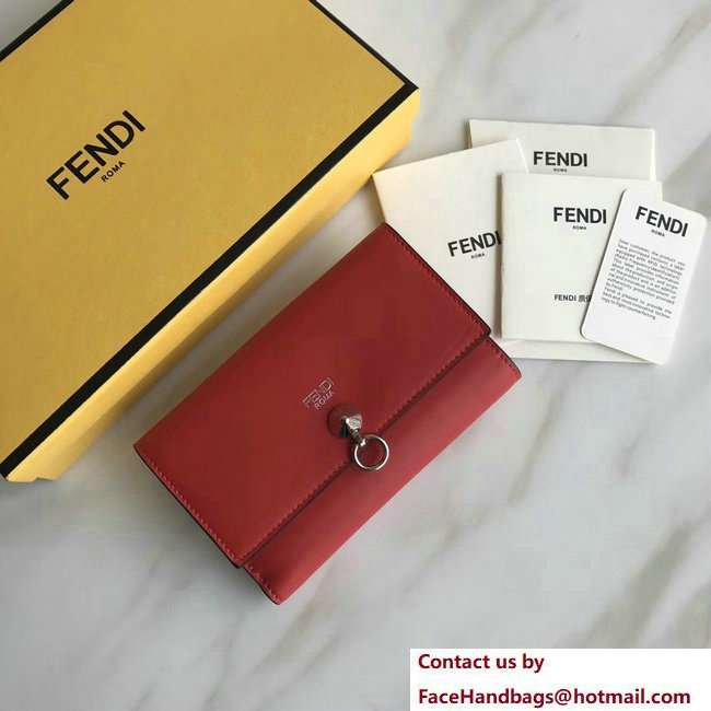Fendi By The Way Medium Wallet Red 2018