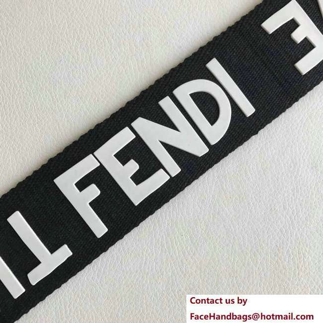 Fendi Leather Long Shoulder Strap You FENDI THINK LOVE Writing 2018