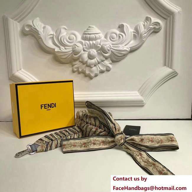 Fendi Leather Long Shoulder Strap You Weave and Bow 2018 - Click Image to Close