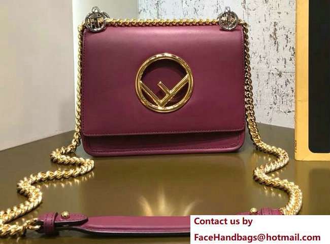 Fendi Mini Kan I F Logo Bag Date Red 2018 Fendi Mini Kan I F Logo Bag Date Red 2018