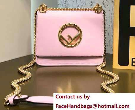 Fendi Mini Kan I F Logo Bag Pink 2018 Fendi Mini Kan I F Logo Bag Pink 2018