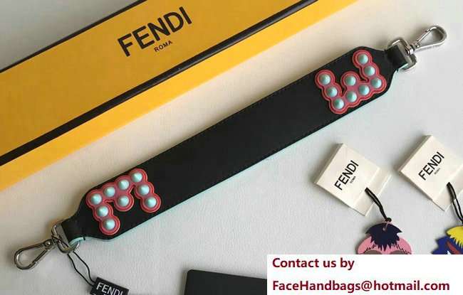 Fendi Mini Short Shoulder Strap You Studs Letter E 2018 - Click Image to Close