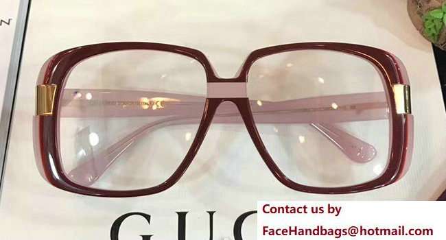 Gucci Oversize Round-Frame Acetate Sunglasses 506217 02 2018 - Click Image to Close