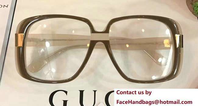 Gucci Oversize Round-Frame Acetate Sunglasses 506217 04 2018 - Click Image to Close