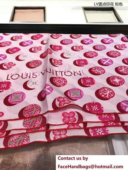Louis Vuitton Kamonodots Square Silk Scarf 01 2018