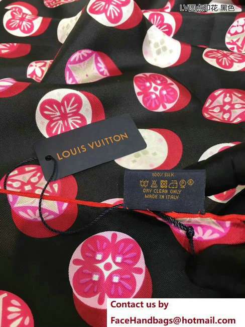 Louis Vuitton Kamonodots Square Silk Scarf 03 2018 - Click Image to Close