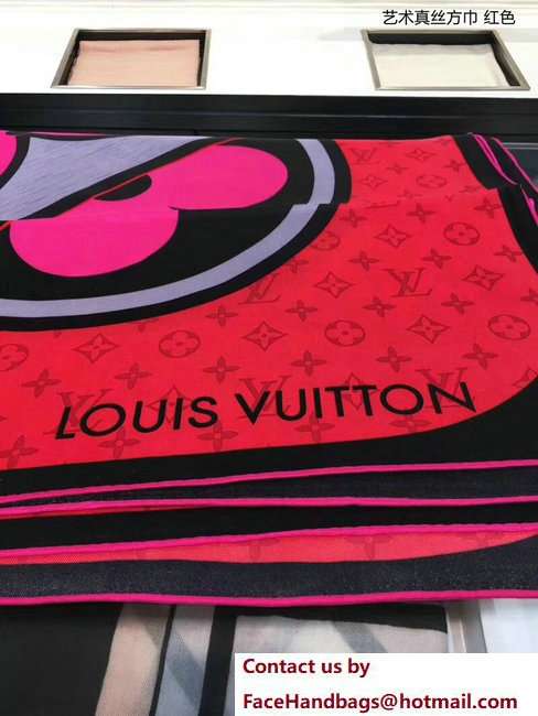 Louis Vuitton Kamonogram Square Scarf 01 2018 - Click Image to Close