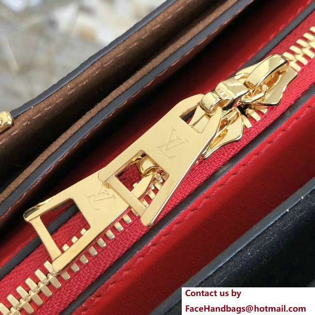 Louis Vuitton Millefeuille Tote Bag M44254 Noir Rouge 2018 - Click Image to Close
