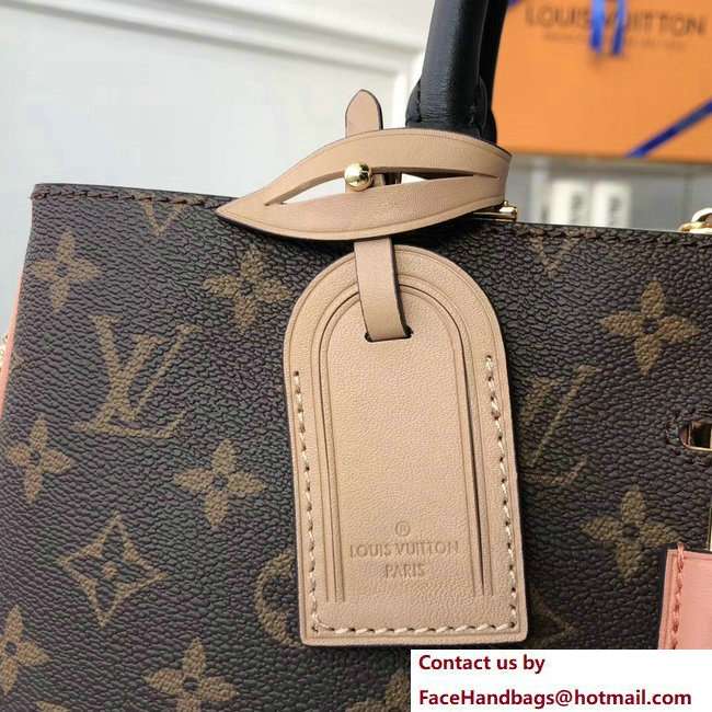 Louis Vuitton Millefeuille Tote Bag M44255 Sesame Peche 2018 - Click Image to Close