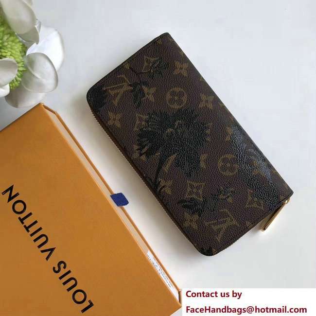 Louis Vuitton Monogram Canvas Blossom Zippy Wallet 2018