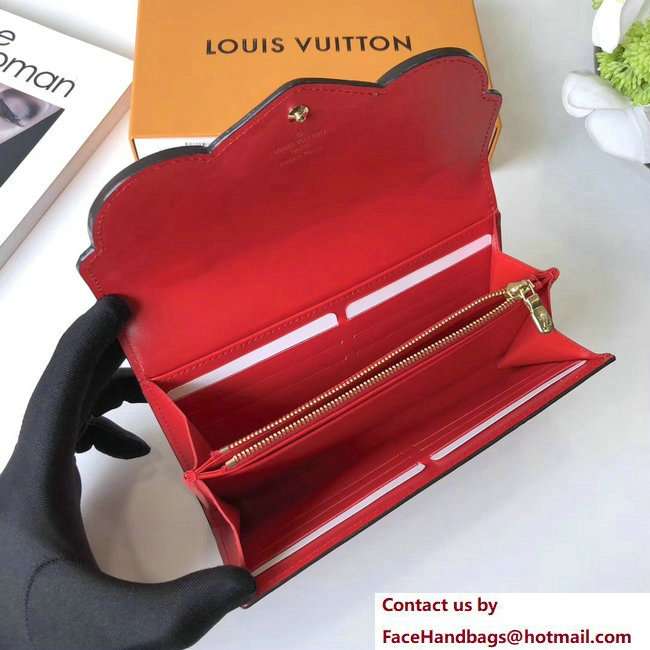 Louis Vuitton Monogram Vernis Sarah Wallet M90489 Bird 2018