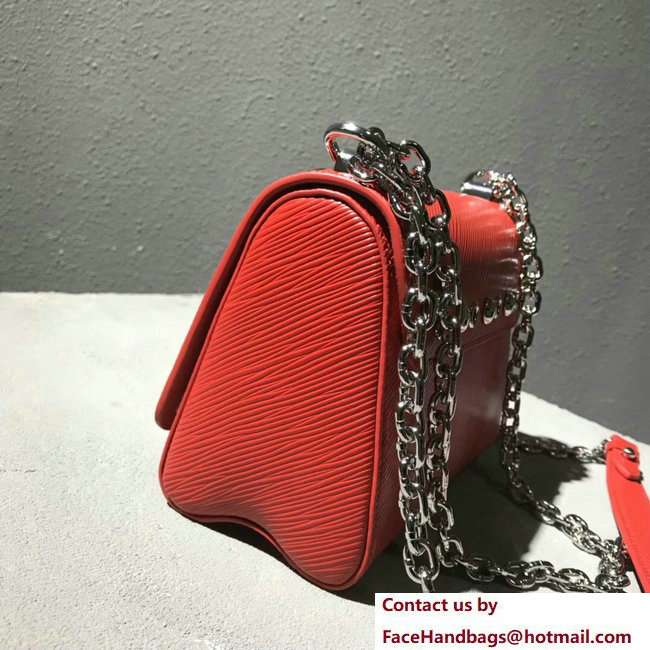 Louis Vuitton Studs And Eyelets Epi Leather Twist PM Bag Coquelicot 2018 - Click Image to Close