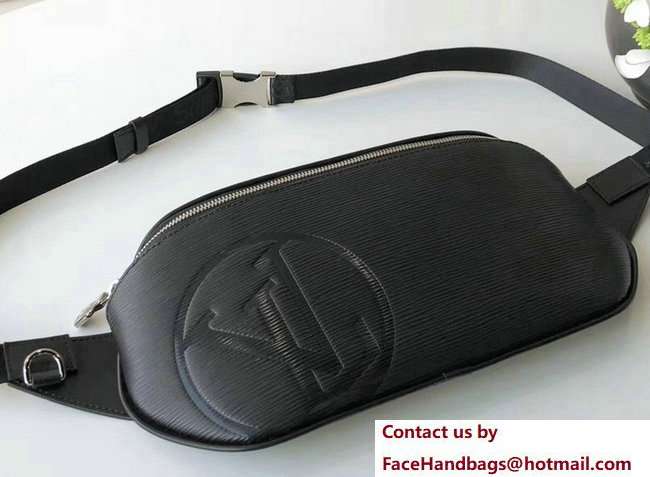 Louis Vuitton x Supreme Epi Leather Waist Bag Black 2018 - Click Image to Close