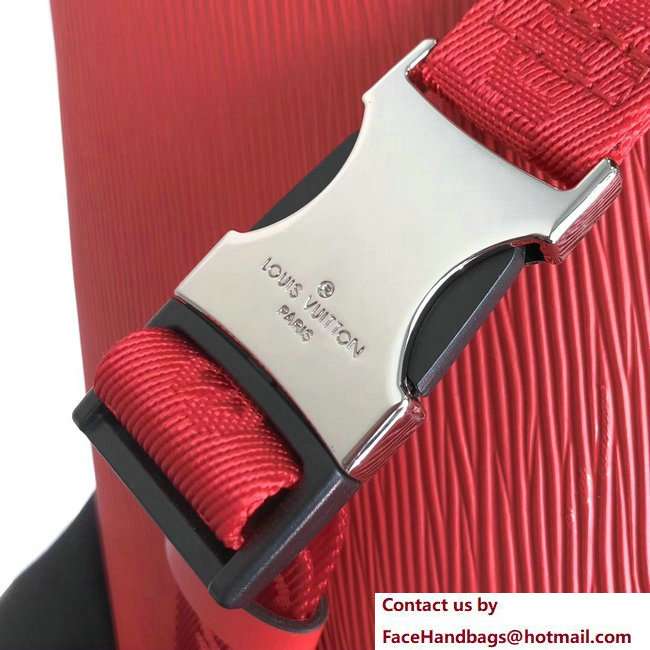 Louis Vuitton x Supreme Epi Leather Waist Bag Red 2018 - Click Image to Close