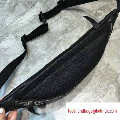 Balenciaga BB Mode Leather Belt Pack Bag Black - Click Image to Close
