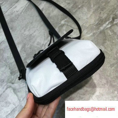 Balenciaga Explorer Crossbody Pouch Bag in Lambskin White - Click Image to Close