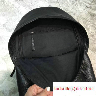 Balenciaga Lambskin Explorer Backpack Bag Black/Red Logo - Click Image to Close