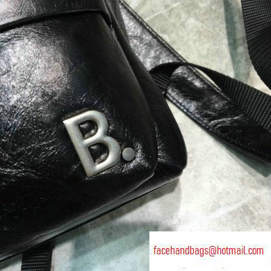 Balenciaga Lambskin Explorer Backpack Small Bag B. Black