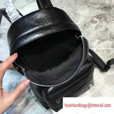 Balenciaga Lambskin Explorer Backpack Small Bag B. Black - Click Image to Close