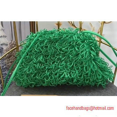 Bottega Veneta The Sponge Pouch 20 Clutch Bag with Strap Green - Click Image to Close