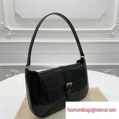 By Far Miranda Bag in Patent Leather Black