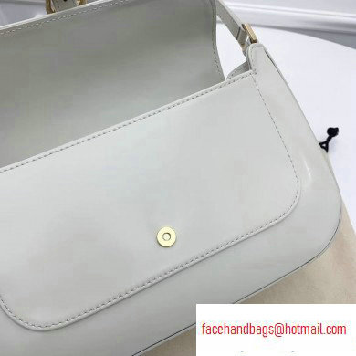 By Far Miranda Bag in Patent Leather White - Click Image to Close