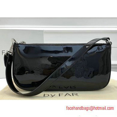 By Far Rachel Bag in Patent Leather Black