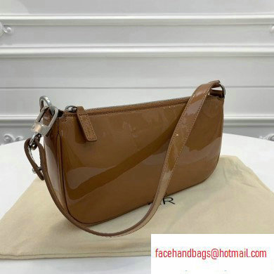By Far Rachel Bag in Patent Leather Caramel - Click Image to Close