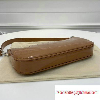By Far Rachel Bag in Patent Leather Caramel