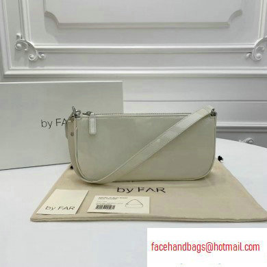 By Far Rachel Bag in Patent Leather White