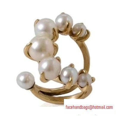 Celine Pearl Ring - Click Image to Close