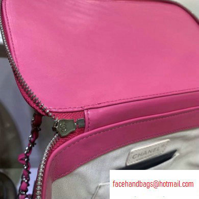Chanel Rattan Basket Large Vanity Case Bag AS1347 Pink 2020