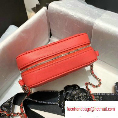 Chanel Square Leather Mini Box Bag Matte Hardware AP1132 Red 2020 - Click Image to Close
