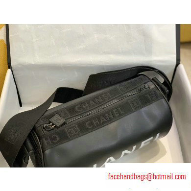 Chanel Vintage Sports Bowling Large Bag Black 2020