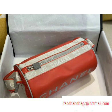 Chanel Vintage Sports Bowling Large Bag Red 2020