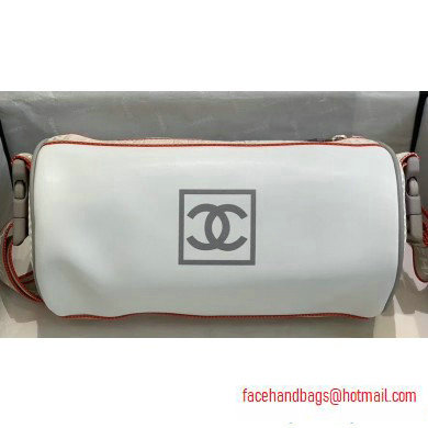 Chanel Vintage Sports Bowling Large Bag White 2020 - Click Image to Close