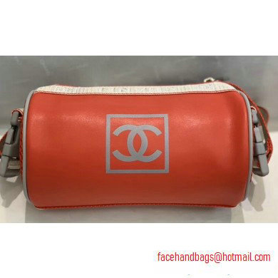 Chanel Vintage Sports Bowling Small Bag Red 2020