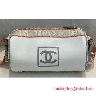 Chanel Vintage Sports Bowling Small Bag White 2020