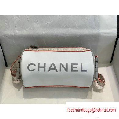Chanel Vintage Sports Bowling Small Bag White 2020 - Click Image to Close