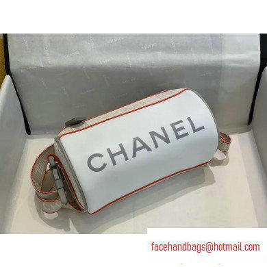 Chanel Vintage Sports Bowling Small Bag White 2020 - Click Image to Close