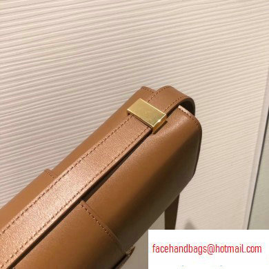 Dior 30 Montaigne Flap Bag in Smooth Calfskin Caramel and CD Clasp 2020