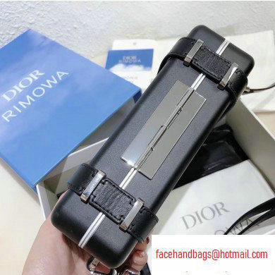 Dior and Rimowa Aluminum Personal Clutch on Strap Bag Black 2020 - Click Image to Close